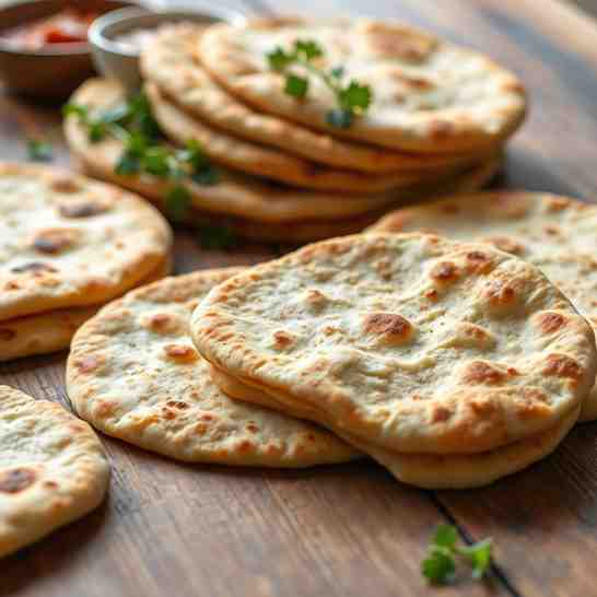 Flaky Moroccan Flatbreads - Easy Homemade Recipe